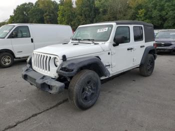  Salvage Jeep Wrangler