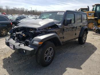  Salvage Jeep Wrangler