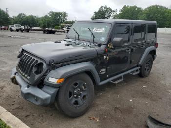  Salvage Jeep Wrangler