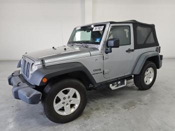  Salvage Jeep Wrangler