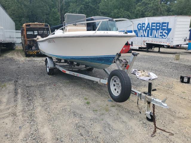  Salvage Wells Cargo Boat W Trl