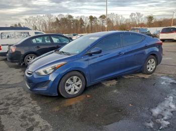  Salvage Hyundai ELANTRA