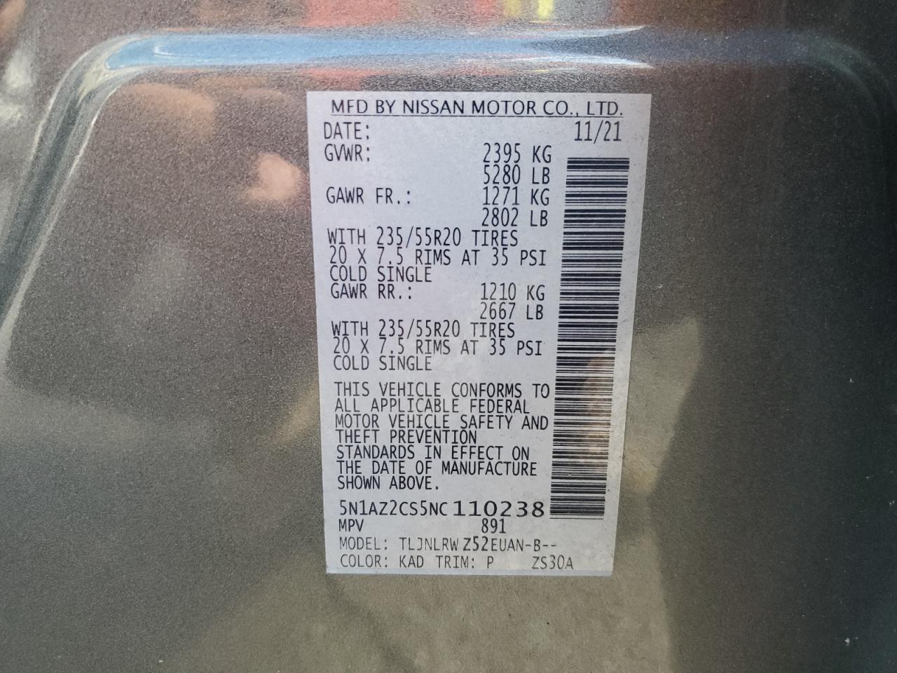 Nissan Murano Sl Image 11