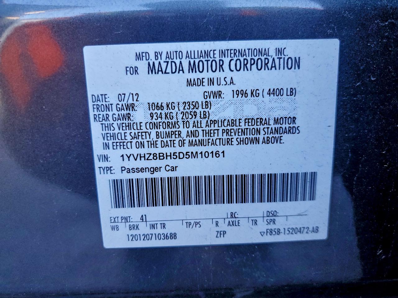 Mazda 6 Sport Image 12