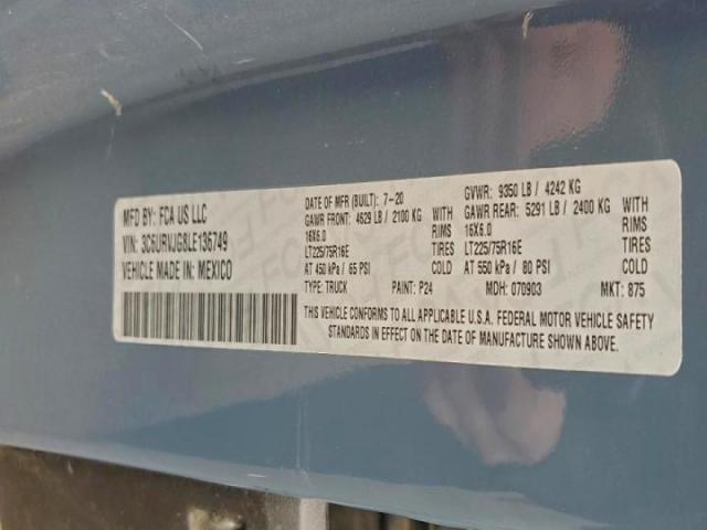 Ram Promaster 3500 High Image 12