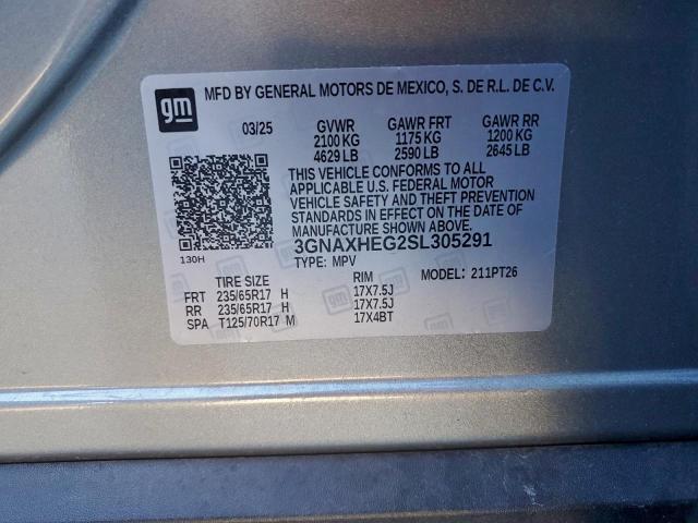 Chevrolet Equinox Lt Image 11